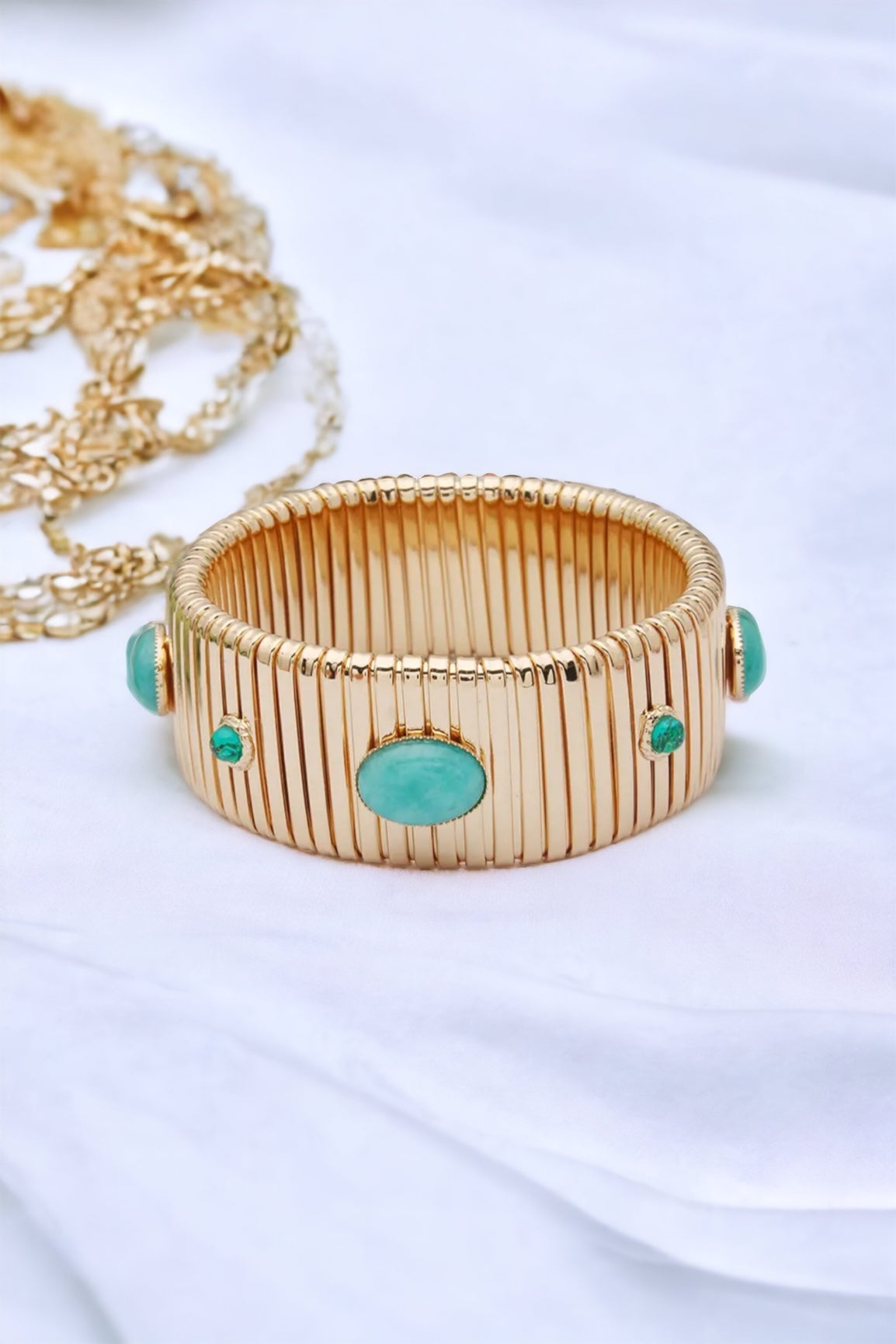 Gemstone Cuff