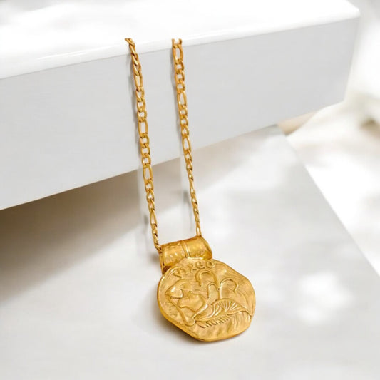 Vintage Inspired- Zodiac Pendant Necklace
