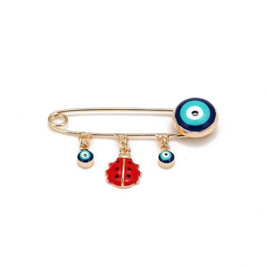 Lady Bug Pin - Gold
