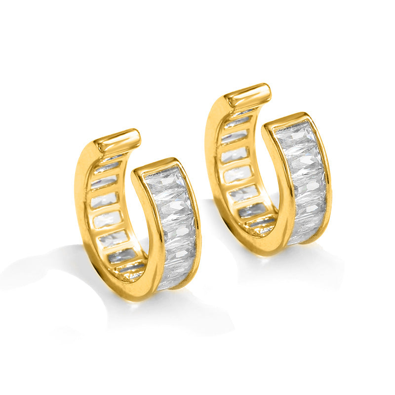 Baguette Cuff - Gold