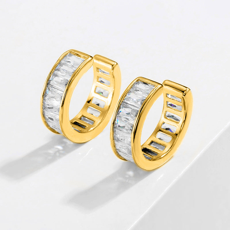 Baguette Cuff - Gold