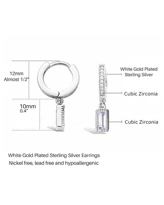 Pendant Drop Huggies