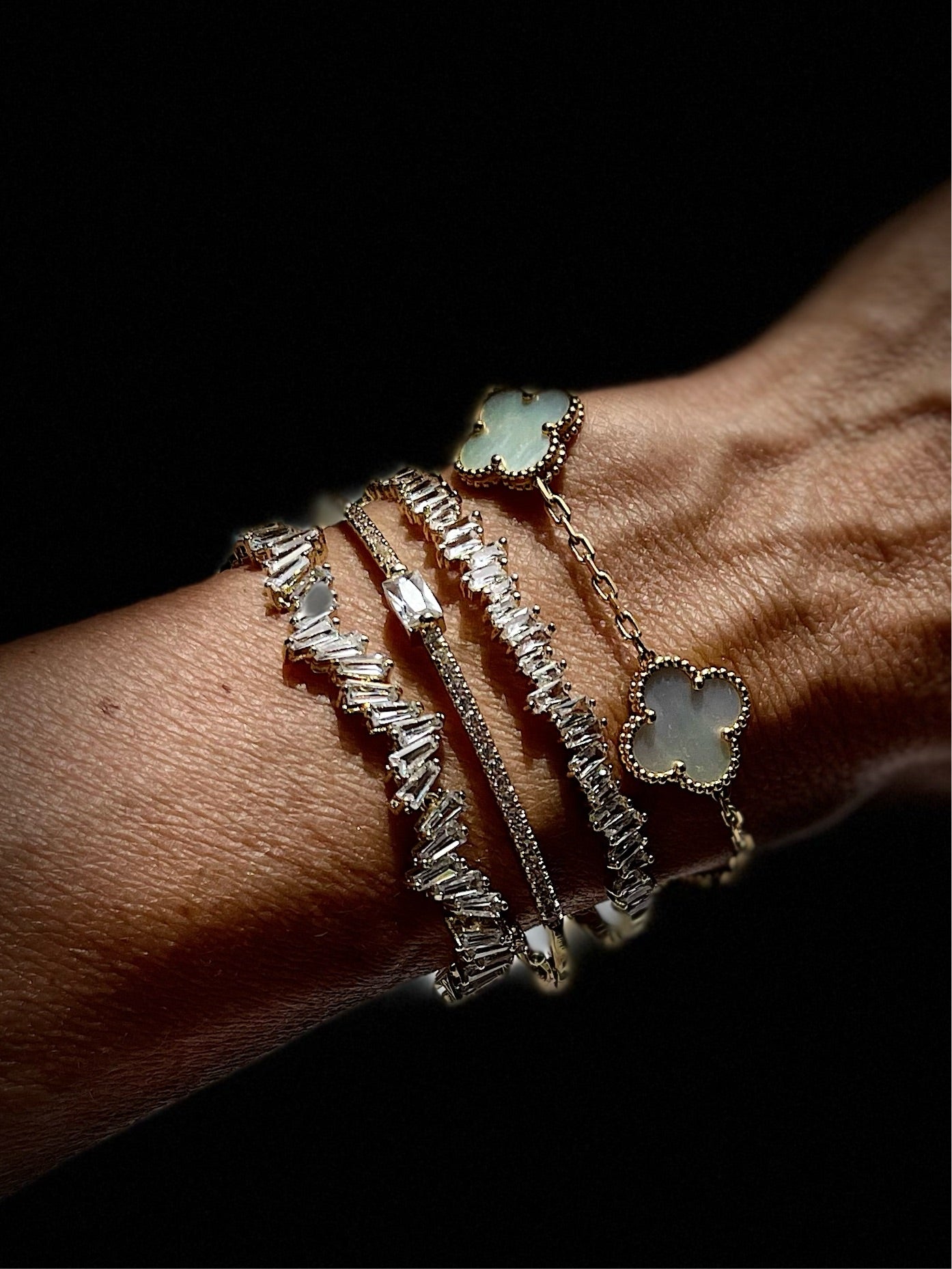 Irregular Baguette Cuff