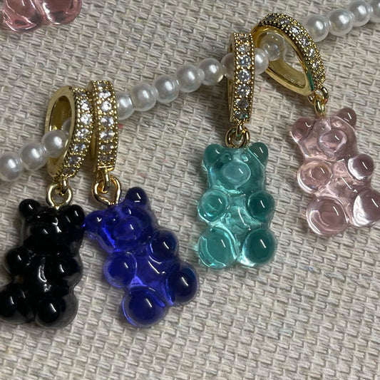 Teddy Bear Pendant Necklace