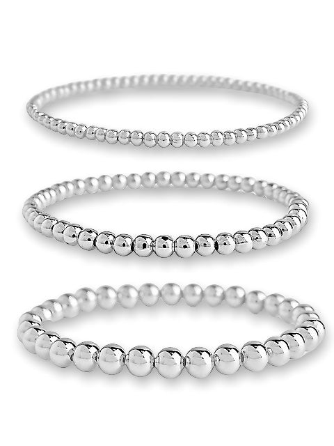 18k Gold Filled Beaded Bracelets