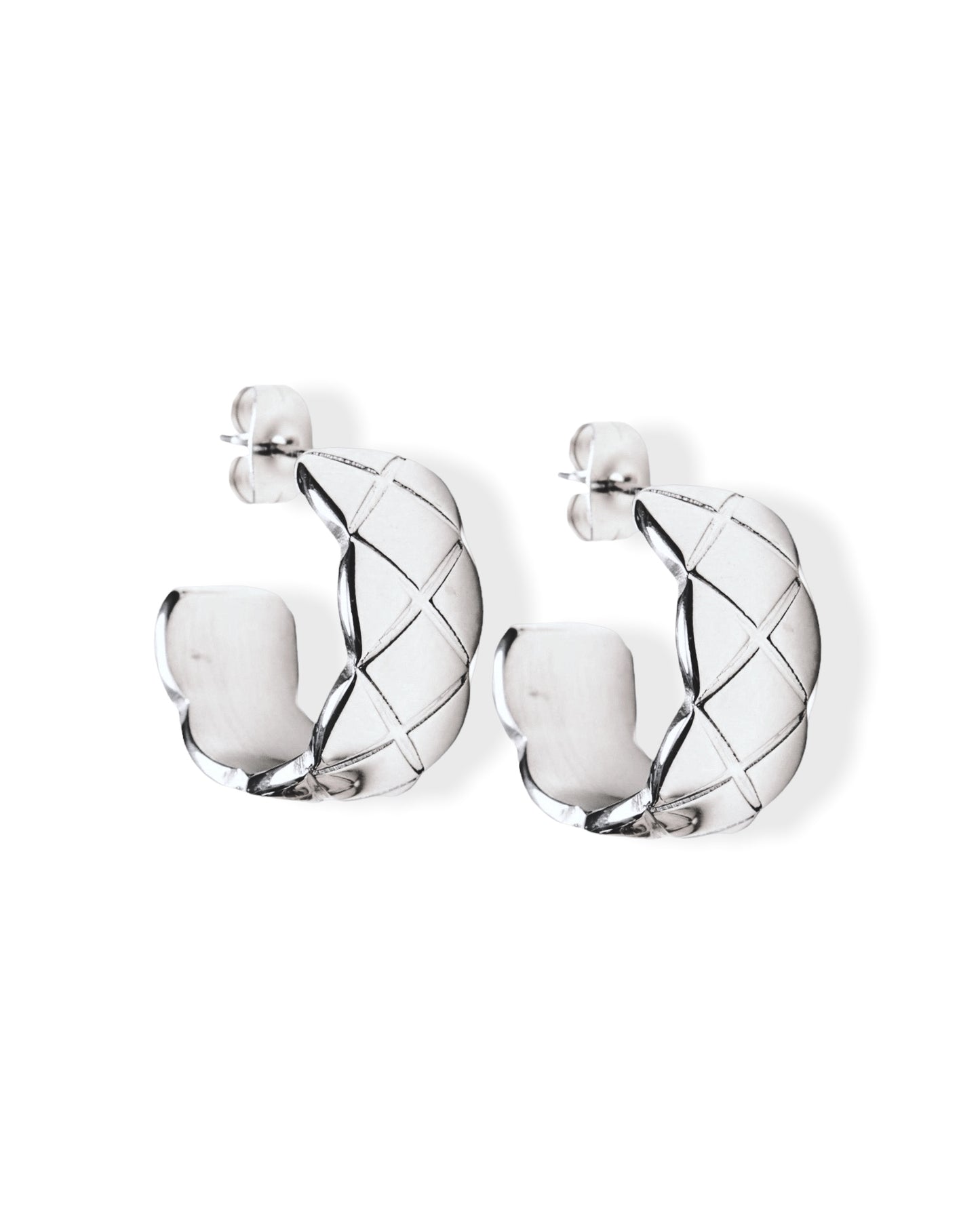 TBB Quilted Earrings