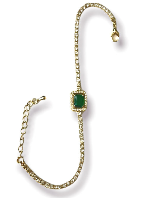 Emerald Tennis Bracelet