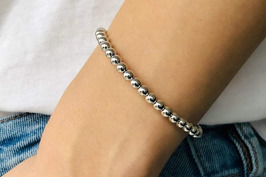 18k Gold Filled Beaded Bracelets