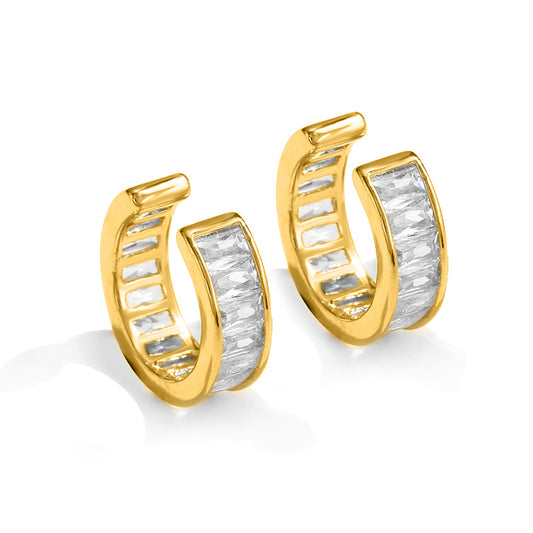 Baguette Cuff - Gold