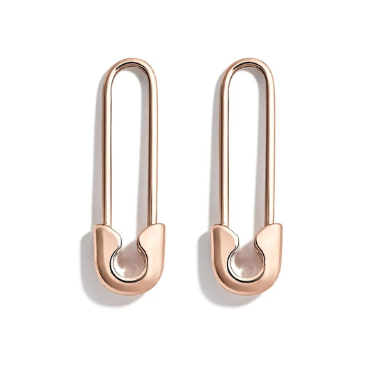 Safety Pin Large - Rose Gold