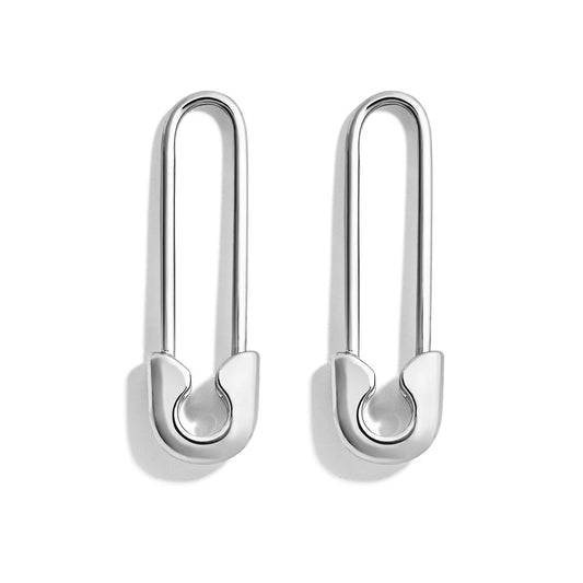 Safety Pin Large - Silver