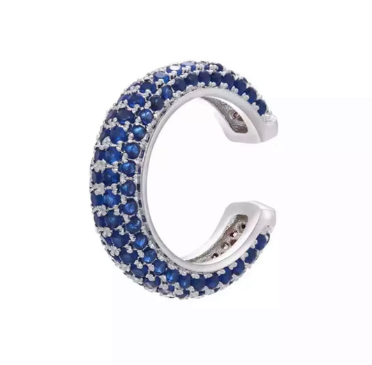 Navy Blue Ear Cuff
